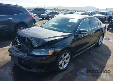 2013 Volkswagen Passat 2.0L Tdi Se z USA, uszkodzony, nr VIN 1VWBN7A34DC058982